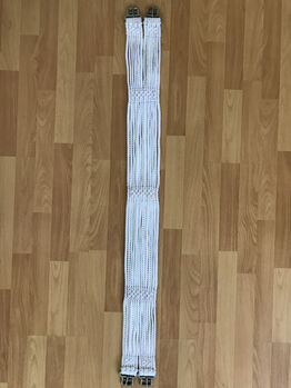 Sattelgurt Langgurt Schnurengurt weiß 125 cm, Claudia Schenkel, Girths & Cinches, Putzbrunn