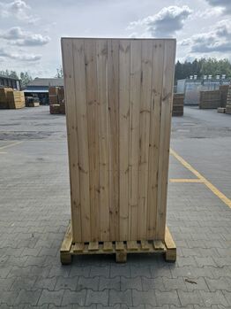 Sattelschrank Stallspind Massivholz Fichte 100 x 75 x 200 cm NEU