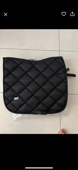 Schabracke schwarz, Felix Bühler, Heike Dudek, Dressage Pads, Ingelheim 