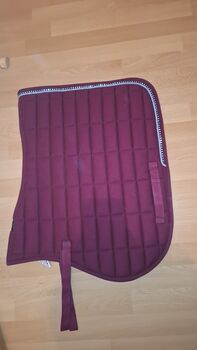 Schabracke bordeaux Glitzer, BR, Fabienne Gehrke , Dressage Pads, Ellerbek 