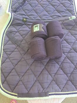 Schabracke Marke BR mit Bandagen, BR BR Schabracke mit passenden Bandagen, Chris, Dressage Pads, Knittlingen