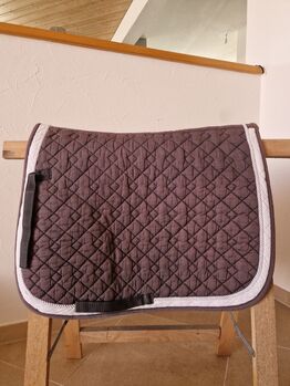 Schabracke grau, Nina Eigenmann, Dressage Pads, Schweizersholz