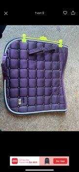 Schabracke lila, Selina Wild, Dressage Pads, Auerbach