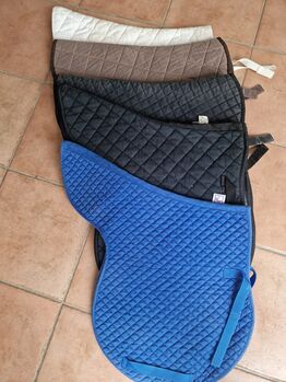 Sattelunterlagen Set 4x, Susanne Töpperwien, Dressage Pads, Altfraunhofen