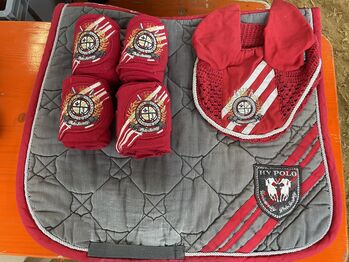 Schabracke Set HV Polo rot HV Polo