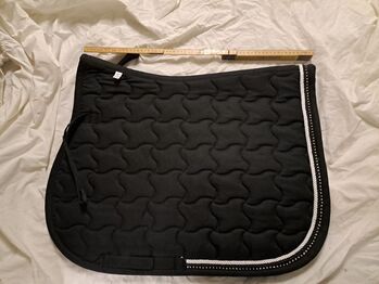 Schabracke VS schwarz mit Strass