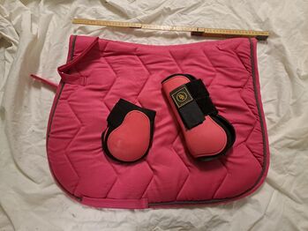 Schabracke VS mit Gamaschen in pink