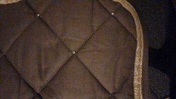 Schabracke mit Glitzersteinchen