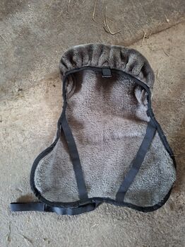 Sattel-Sitzwärmer / Lammfell-Optik (Teddyfleece) - Neu & Unbenutzt