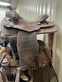 Saddle Smith Reining saddle, Saddle Smith, Alannah Harkins , Westernsattel, Prosper 