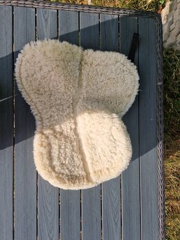 Lammfell Sattelpad
