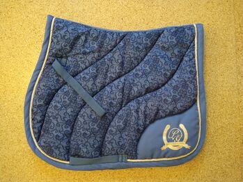 Schabracke Lauria Garelli VS blau, Lauria Garelli, Carolin, Dressage Pads, Windischeschenbach