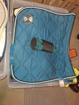Schabracke und Gamaschen, Manuela Schmiedhofer , Dressage Pads, Obdach