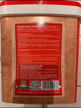 Salvana Muskel Protekt 3 kg Eimer Neu Salvana Muskel Protekt