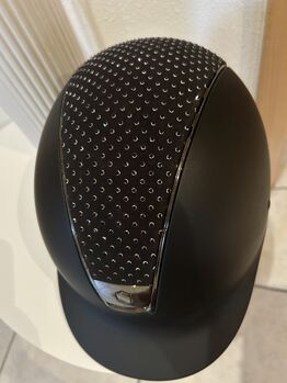 Samshield Reithelm M schwarz Swarovski, Glitzer, neuwertig Samshield
