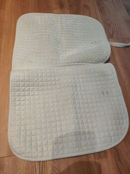 Samtschabracke weiss Dressur