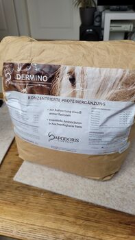 Sapodoris Dermino Protein Zusatzfutter Aminosäuren, Sapodoris Dermino, Catharina, Pferdefutter, Rottenburg am Neckar