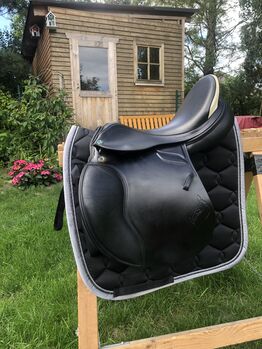 Sattel Prestige Venezia VSD 17/35, schwarz, Kathrin Hesse, Vielseitigkeitssattel (VS), Kritzmow 