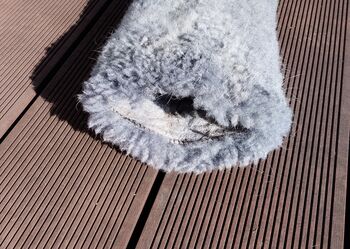 Sattelgurt-Schoner Lammfell, WB