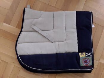 Scapa Pad Springschabracke WB beige/blau, Scapa, Kim, Dressage Pads, Neuss