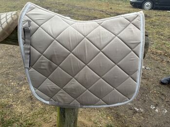 Schabracke COMPETITION mit Glitzer, Strass, taupe/gold DR Waldhausen