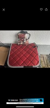 Schabracke und Gamaschen Rot Bling your Horse