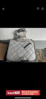 Schabracke und Gamaschen Silber Bling your Horse