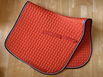 Schabracke von Eskadron in (Neon-)Orange, Dressur, Gr. L, NEU