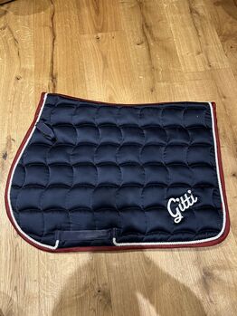 Schabracke mit Aufdruck