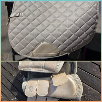 Schabracke SET VS Full / WB Ridersdeal frosted almond Mesh, Ridersdeal, Katja, Schabracken, Halle (Saale)