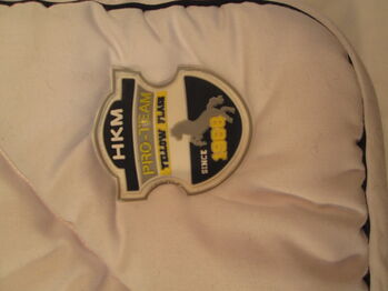 Schabracke weis HKM PRO-TEAM Dressur Springen "Flash" HKM