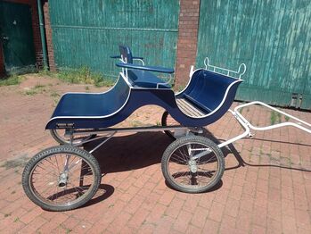 schicker leichter Turnierwagen - Pony - blau, Roosen Cars Turnierwagen Pony, Familie, Kutschen, Rahden