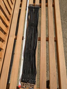 Schnurengurt schwarz, ponymausi, Sattelgurte, Naumburg