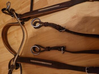 Schockemöhle Voderzeug und Stirnriemen braun Schockemöhle