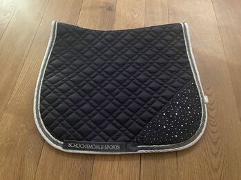 Schockemöhle Pony Dressur Schabracke dunkelblau Glitzer Dr, Charlotte Voß, Dressage Pads, Drensteinfurt