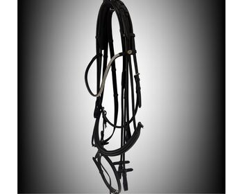 Schockemöhle Trense Den Haag Rundgenäht Black/Silver NEU!!-Wegen Aufgabe des Rei...... Schockemöhle Schockemöhle Trense Den Haag Rundgenäht Black/Silver 