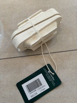 Schräge Steigbügeleinlagen Keileinlagen weiß Loesdau 12 cm, Loesdau, Susanne Schäfer, Sattelzubehör, Wiesbaden