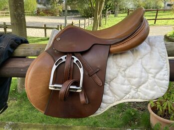 Barnsby „Milton“, Cliff Barnsby Milton, Beate Kehrhahn , Jumping Saddle, Sierscheid 