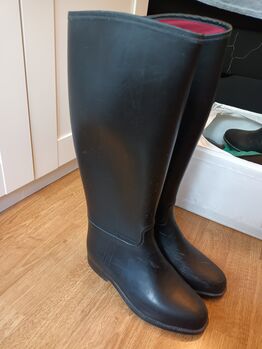 Schwarze Reitstiefel