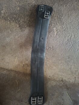 Schwarzer Sattelgurt / Kurzgurt - Länge ca. 81 cm (gebraucht, Michelle wilms , Sattelgurte, Utzenaich 