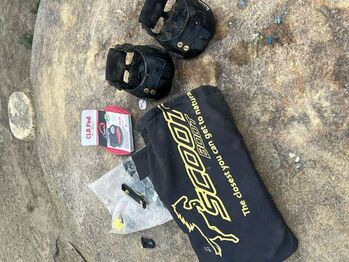 Scoot Boots Gr. 4 – top Zustand mit Zubehör Scoot Boots Scoot Boots Gr. 4