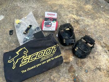 Scoot Boots Gr. 4 – top Zustand mit Zubehör, Scoot Boots Scoot Boots Gr. 4, Andreas Vogel, Hoof Boots & Therapy Boots, Ulm