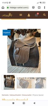 SUCHE Hidalgo Phoenix oder Venice 18,5" in dunkelbraun, Hidalgo , Antonia S., Dressage Saddle, Hurlach