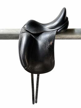 Selleria Equipe DR Olympia Mono Dressursattel, schwarz, 16 Zoll, Selleria Equipe DR Olympia Mono, Sabine Wolf, Dressage Saddle, Gilching