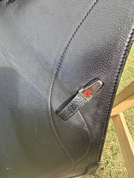 Selleria Equipe Olympia 17 5 Zoll M+1 Sattel Schwarz Neuwertig Selleria Equipe Olympia