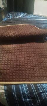 Rare discontinued lemieux large tweed saddle pad Lemieux tweed