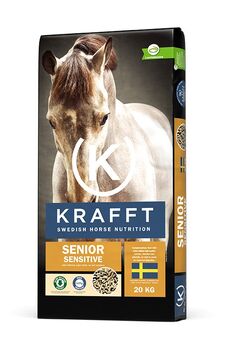 Senior Sensitiv von KRAFFT, KRAFFT SWEDISH HORSE NUTRITION Speziell für ältere Pferde, aber auch für Pferde die schwer an Gewicht zunehmen, Sonja Schuler  (Horsespirit-Futtermittel), Pferdefutter, Horgenzell