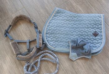 Set in Hellblau von Kentucky/ Eskadron, Kentucky Eskadron, Verena Janßen , Dressage Pads, Straelen 