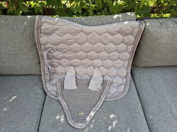 Set Schabracke Fliegenohren, Diana Bock , Dressage Pads, Monheim