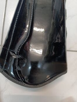 4er Set Dressurgamaschen Lack Schwarz von Ridersdeal, WB Ridersdeal